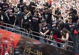 Slavje NBA naslova Toronto Raptors