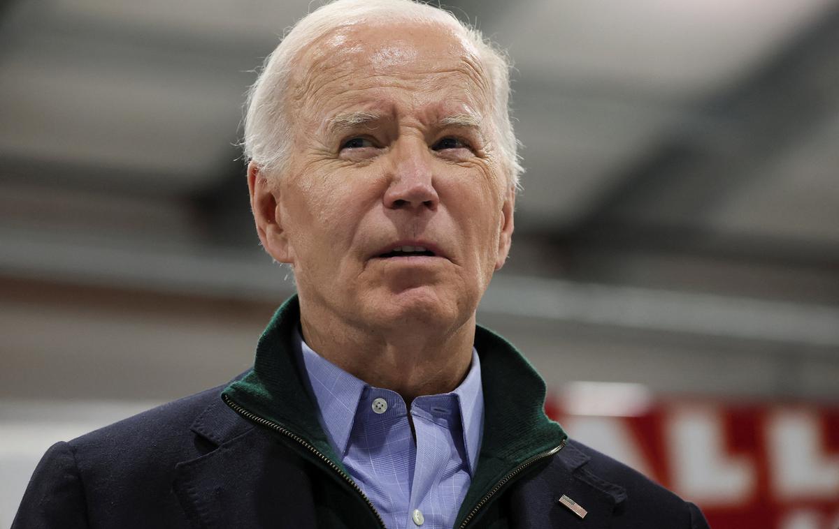 Joe Biden |  Ameriški mediji poročajo, da je Bidnova vlada ravno na dan napada odobrila novo pošiljko orožja Izraelu. | Foto Reuters