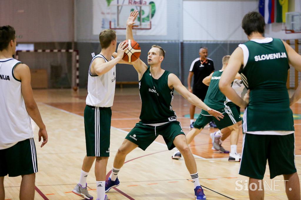 trening slovenska košarkarska reprezentanca Zreče