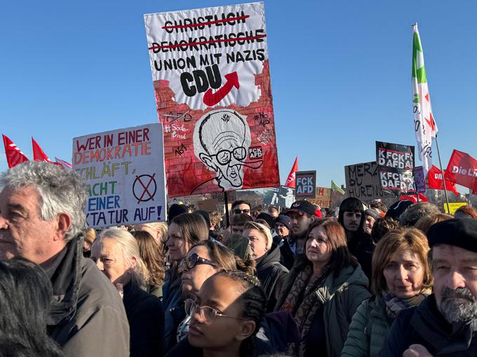 München, protesti, proti skrajni desnici | Foto: Reuters