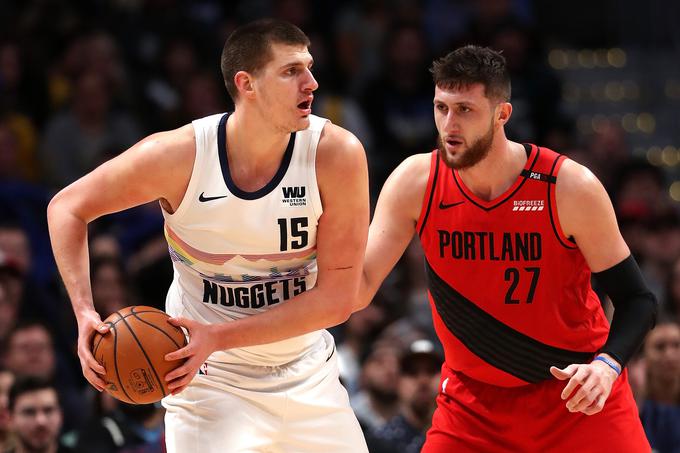 Nikola Jukić in Jusuf Nurkić | Foto: Getty Images