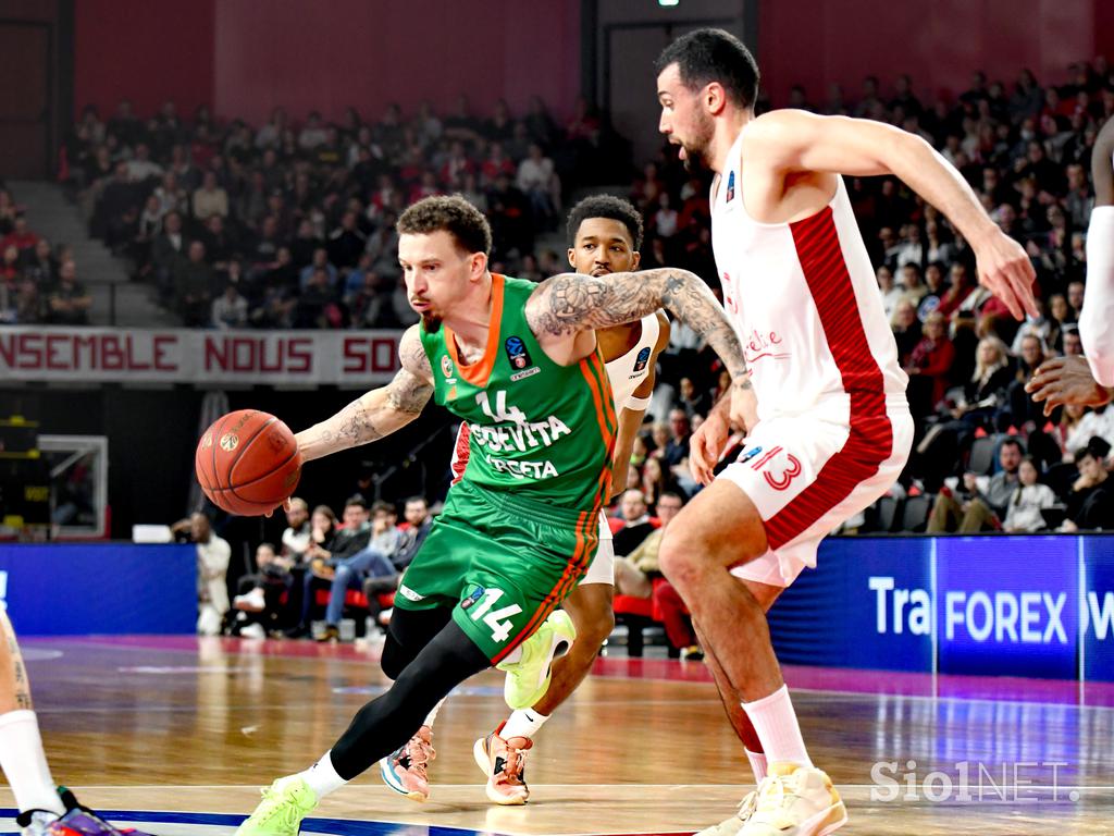 EuroCup: JL Bourg - Cedevita Olimpija