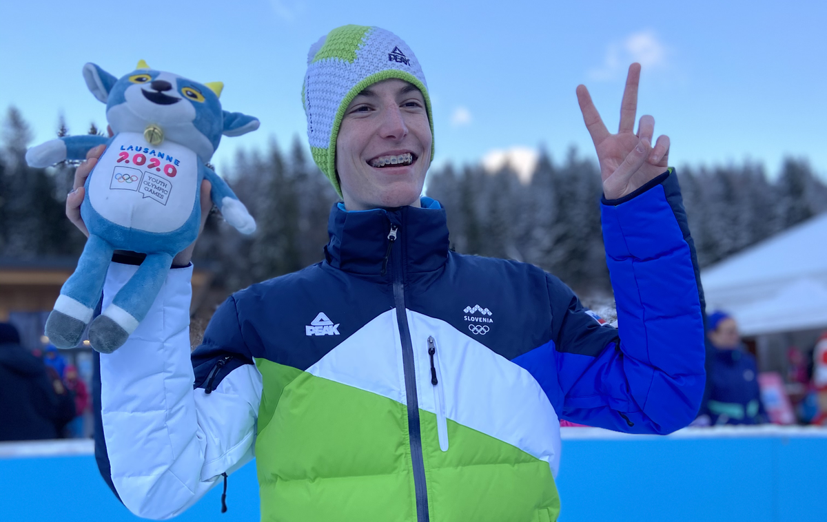 Mark Hafnar | Mark Hafnar je prišel do druge medalje na mladinskih velikih tekmovanjih. | Foto Aleksander Mladenovič/STA