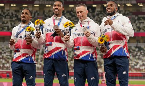 Britanska štafeta na 4 x 100 m zaradi dopinga ostala brez kolajne iz Tokia