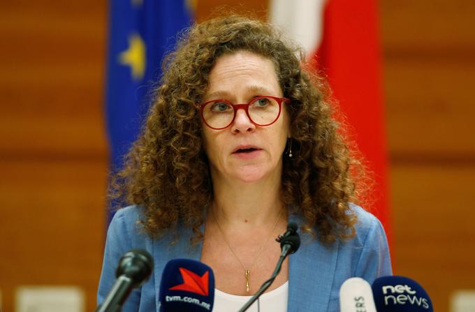 Sophie In 't Veld je za STA danes spet zavrnila Janševe očitke o cenzuri in poudarila, da so njihova vrata odprta. | Foto: Reuters