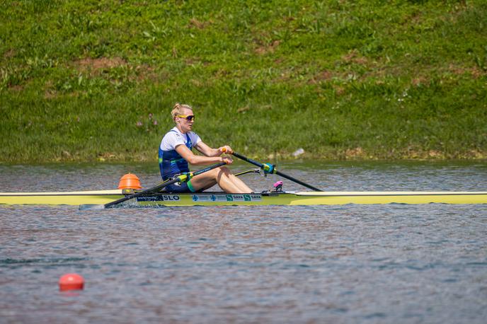 Nina Kostanjšek | Nina Kostanjšek je na prvi postaji svetovnega pokala v Zagrebu zasedla peto mesto v enojcu.  | Foto Veslaška zveza Slovenije