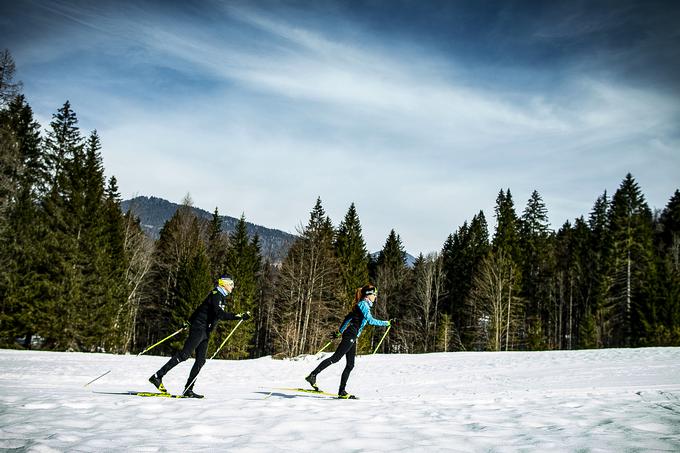 Klasična tehnika: dvotaktni diagonalni korak.  | Foto: Ana Kovač