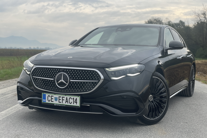 Mercedes razred E | Foto Gregor Pavšič