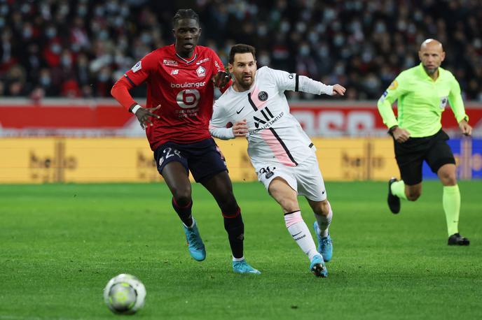 Messi PSG Lille | Lionel Messi je dosegel prvi zadetek za PSG v tem koledarskem letu. | Foto Reuters