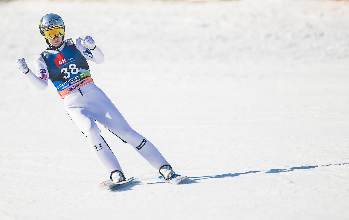 Planica 22 (petek): Žiga Jelar | Žiga Jelar je slavil svojo prvo zmago. | Foto Grega Valančič/Sportida