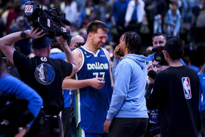 Luka Dončić Dallas Mavericks Jalen Brunson | Na seznamu je med drugim tudi nekdanji soigralec in veliki prijatelj Luke Dončića Jalen Brunson. | Foto Reuters