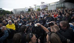 Protestniki znova zavzeli ljubljanske ulice #foto #video