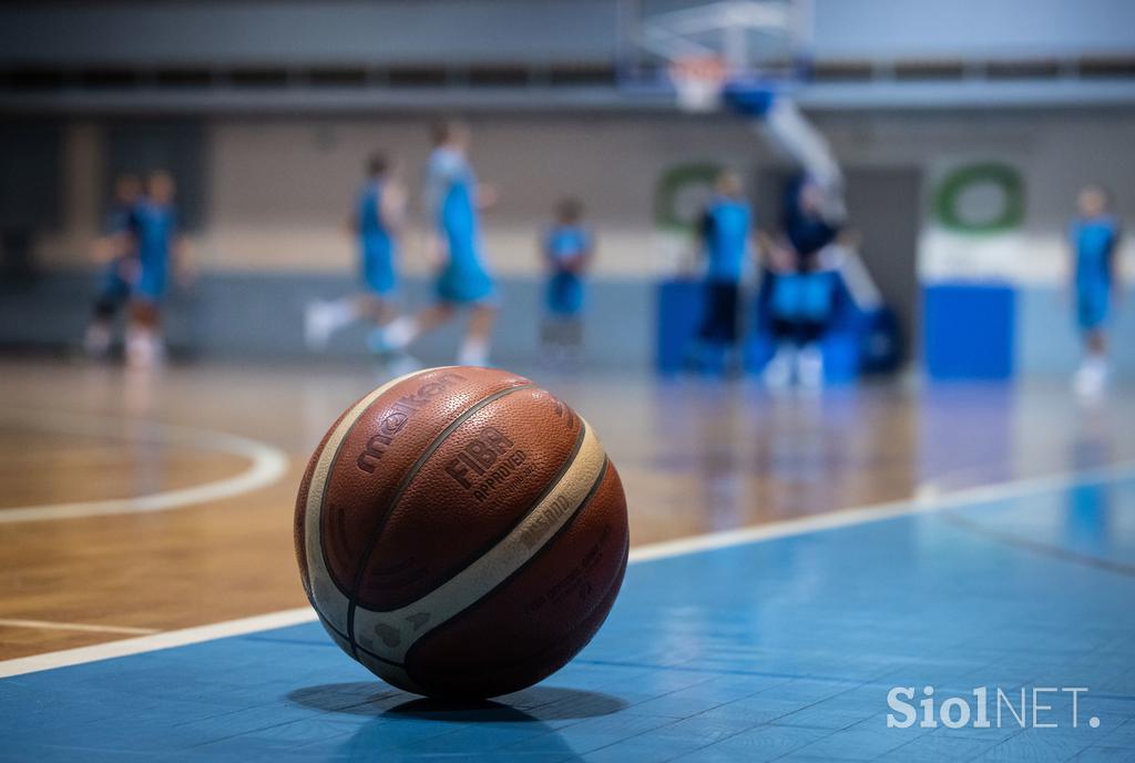 trening slovenska košarkarska reprezentanca