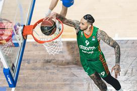 Liga ABA, četrtfinale: Cedevita Olimpija - Igokea, Tivoli