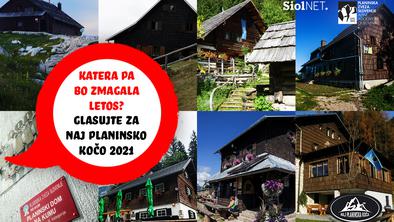 Izberite naj planinsko kočo po svojem okusu, že sedmo leto zapored