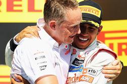 Whitmarsh: Pričakujem, da Hamilton ostane