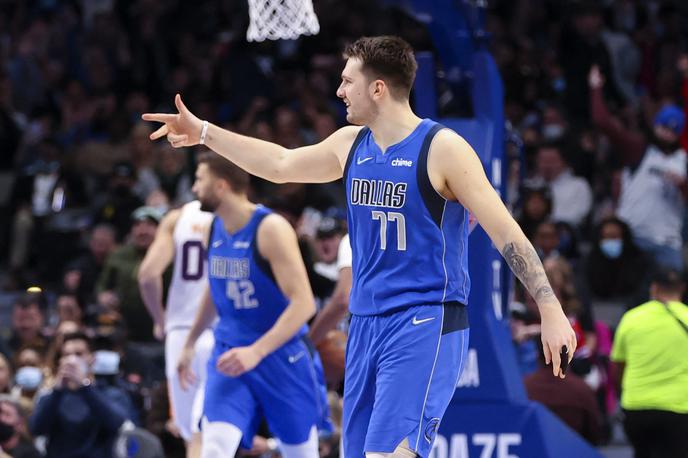 Dallas Luka Dončić | Luka Dončić je prvi polčas končal s petimi točkami v treh sekundah. | Foto Reuters