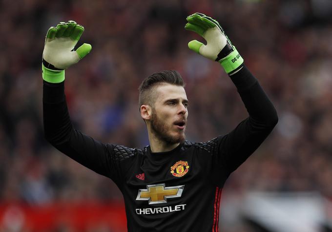 David De Gea je že končal sezono, a ne zaradi poškodbe, pač pa odločitve Portugalca. Očitno na relaciji Mourinho - De Gea ni vse tako, kot mora biti. | Foto: Reuters