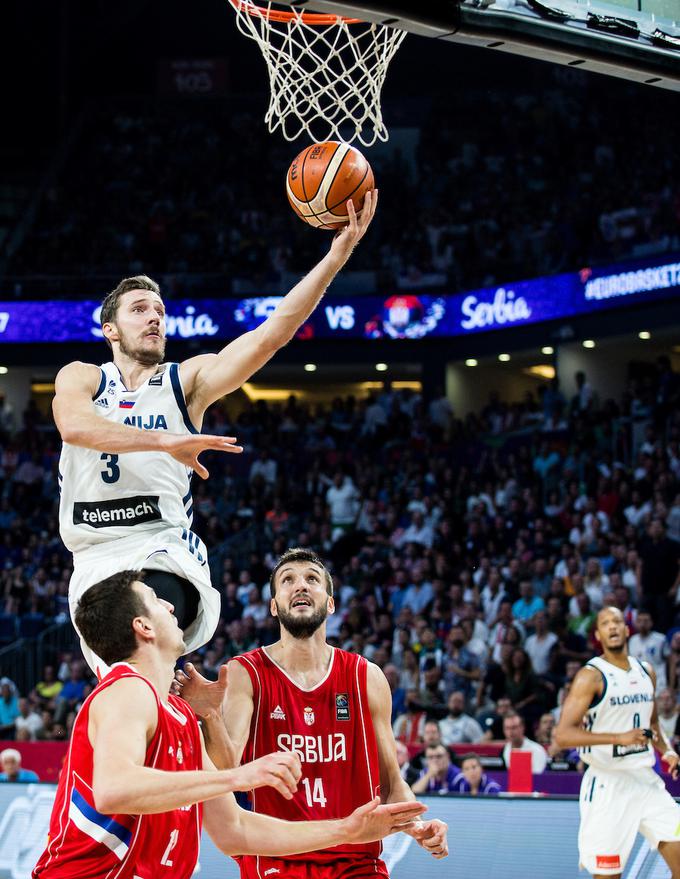 Goran Dragić je bil s 35 točkami prvi strelec finala. | Foto: Vid Ponikvar