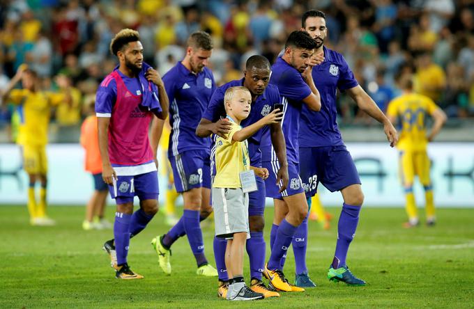 Francoz je avgusta letos ob obisku v Stožicah navdušil slovenske navijače. | Foto: Reuters