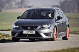 Seat leon ST cupra: edini avtomobil, ki diskretno pelje v vrtec in po rekord na Nordschleife?