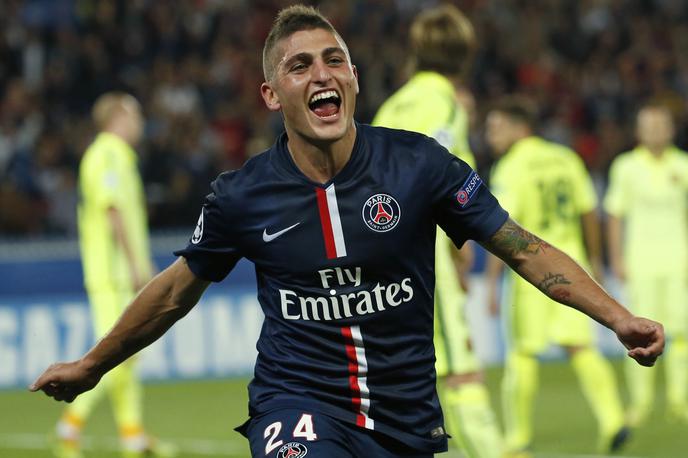 Marco Verratti | Marco Veratti se je okužil z novim koronavirusom. | Foto Reuters