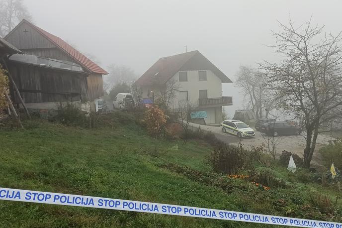 Trojni umor pri Ljubljani | Policija je razkrila nove podrobnosti glede ponedeljkovega trojnega umora v vasi Dolgo Brdo blizu Janč. | Foto Planet TV