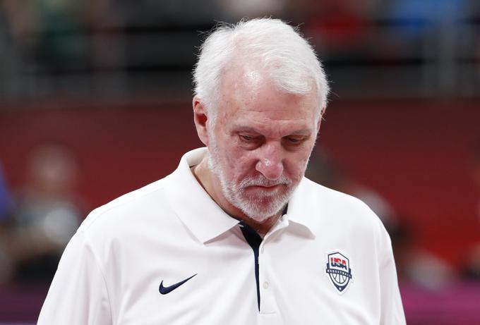 Selektor ZDA Gregg Popovich zagotovo ne more biti zadovoljen z doseženim. | Foto: Reuters