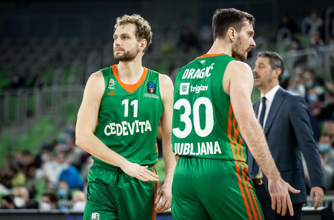 KK Cedevita Olimpija : Gran Canaria, EuroCup, Jaka Blažič, Zoran Dragić | Foto: Vid Ponikvar/Sportida