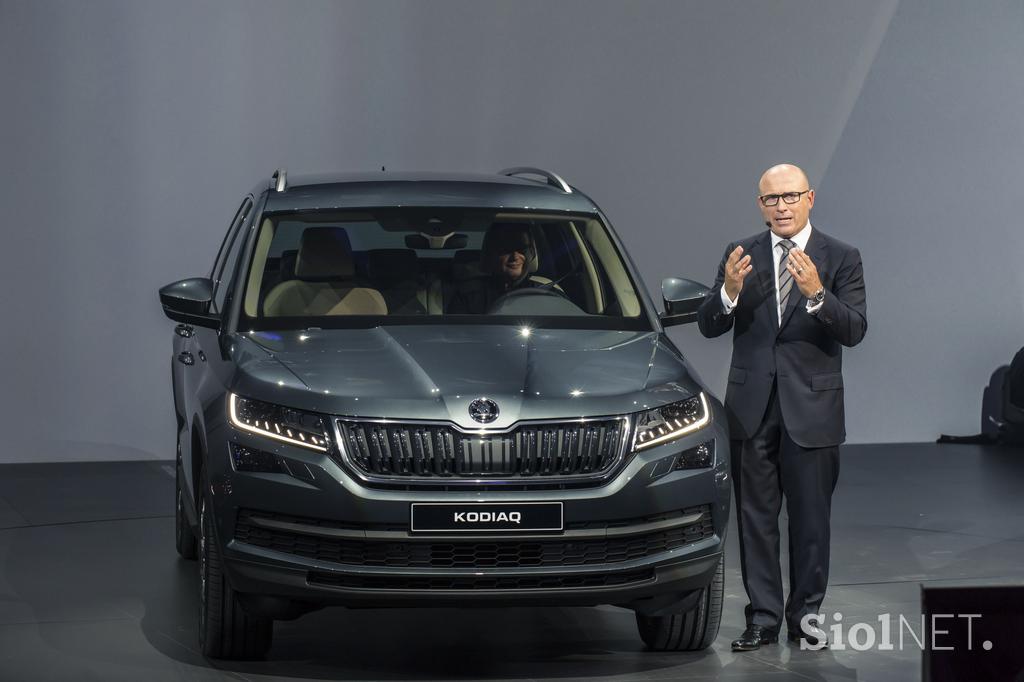 Škoda kodiaq - svetovna premiera Berlin 2016