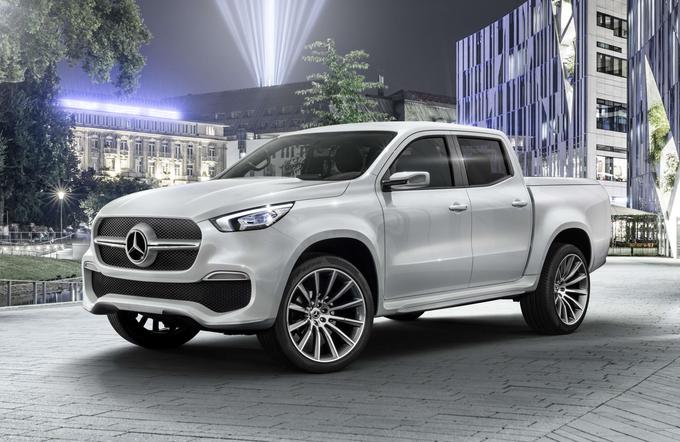 Razred X bo imel nosilnost 1,1 tone, vlekel pa bo lahko do 3,5 tone tovora. | Foto: Mercedes-Benz