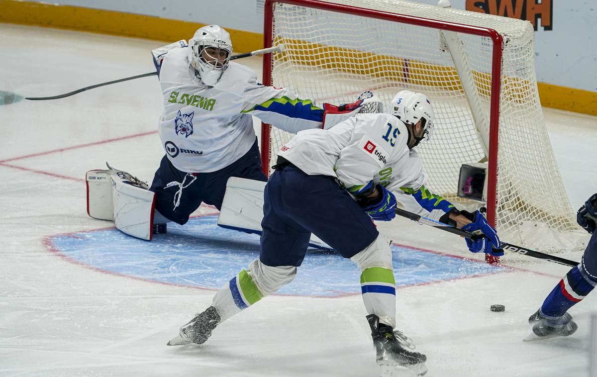 Slovenska hokejska reprezentanca : Francija | Slovenci so izgubili tudi drugo srečanje olimpijskih kvalifikacij in ostali brez možnosti za nastop na olimpijskih igrah. | Foto LHF