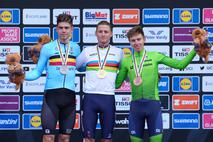 Mathieu van der Poel Pogačar Van Aert Glasgow SP 2023