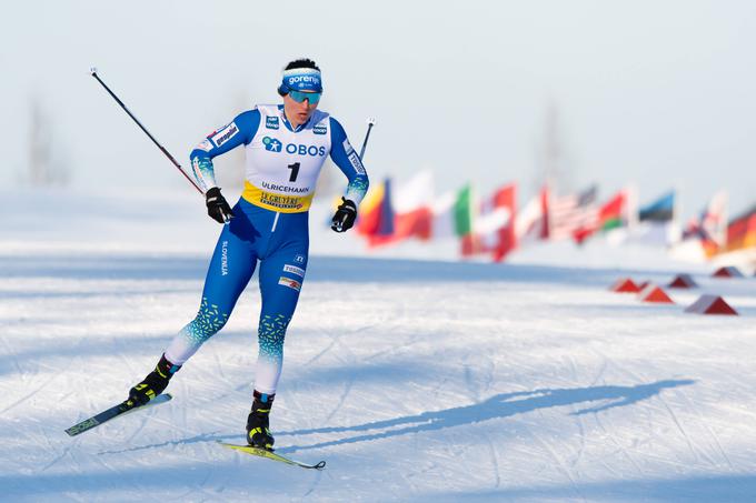 Eva Urevc je imela v prvi predaji imela težave pri predaji in je celo padla. K sreči pa to na koncu ni vplivalo na končni rezultat. | Foto: Guliverimage/Vladimir Fedorenko