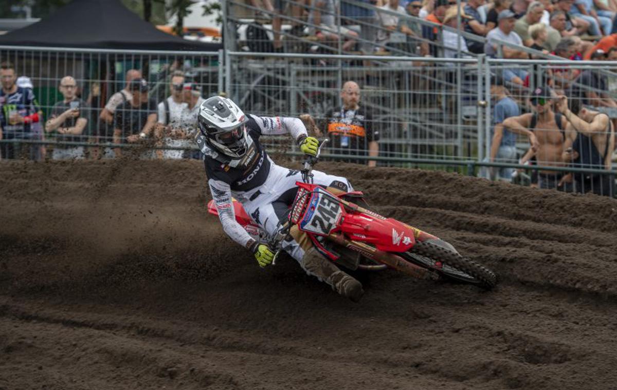 Tim Gajser Honda Nizozemska | Tim Gajser je v prvi vožnji osvojil peto mesto.  | Foto Honda Racing/ShotbyBavo