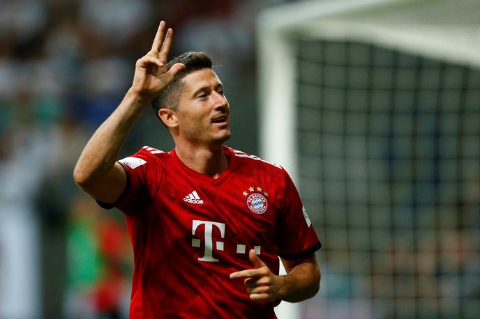 Robert Lewandowski | Robert Lewandowski je k superpokalni lovoriki prispeval tri zadetke. | Foto Reuters