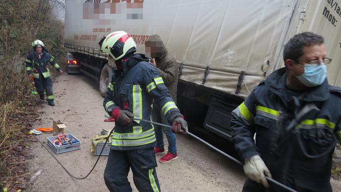 tovornjak reševanje | Foto: Freiwillige Feuerwehr Kirchberg