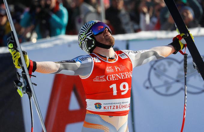 Kjetil Jansrud je postal presenetljivi zmagovalec superveleslaloma. | Foto: Reuters