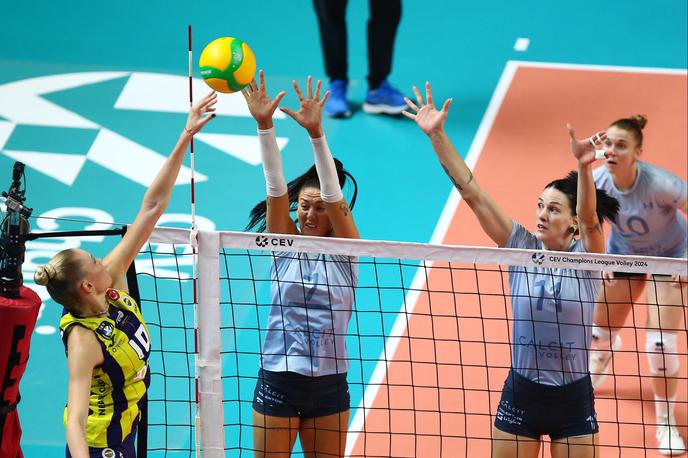 Fenerbahče : Calcit Volley | Kamničanke si pred zahtevnim gostovanjem niso delale utvar.  | Foto CEV