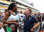 Christian Horner Venus Williams