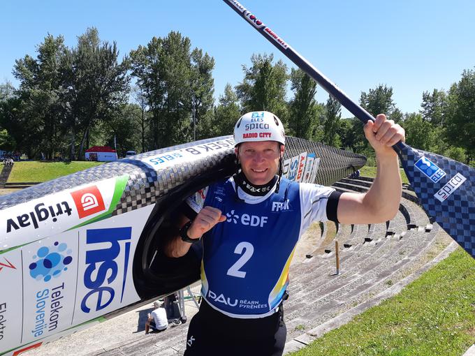 Benjamin Savšek na lanskem evropskem prvenstvu | Foto: Boštjan Boh