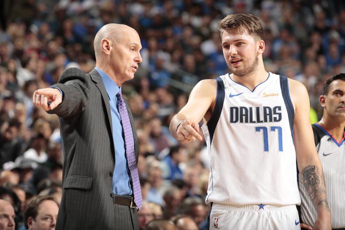 Luka Dončić | Trener Rick Carlisle je bil zadovoljen z igro Luke Dončića. | Foto Getty Images