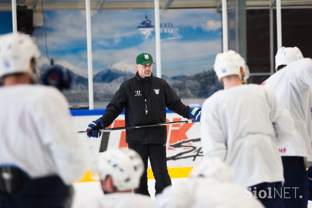 slovenska hokejska reprezentanca trening pred SP 2019