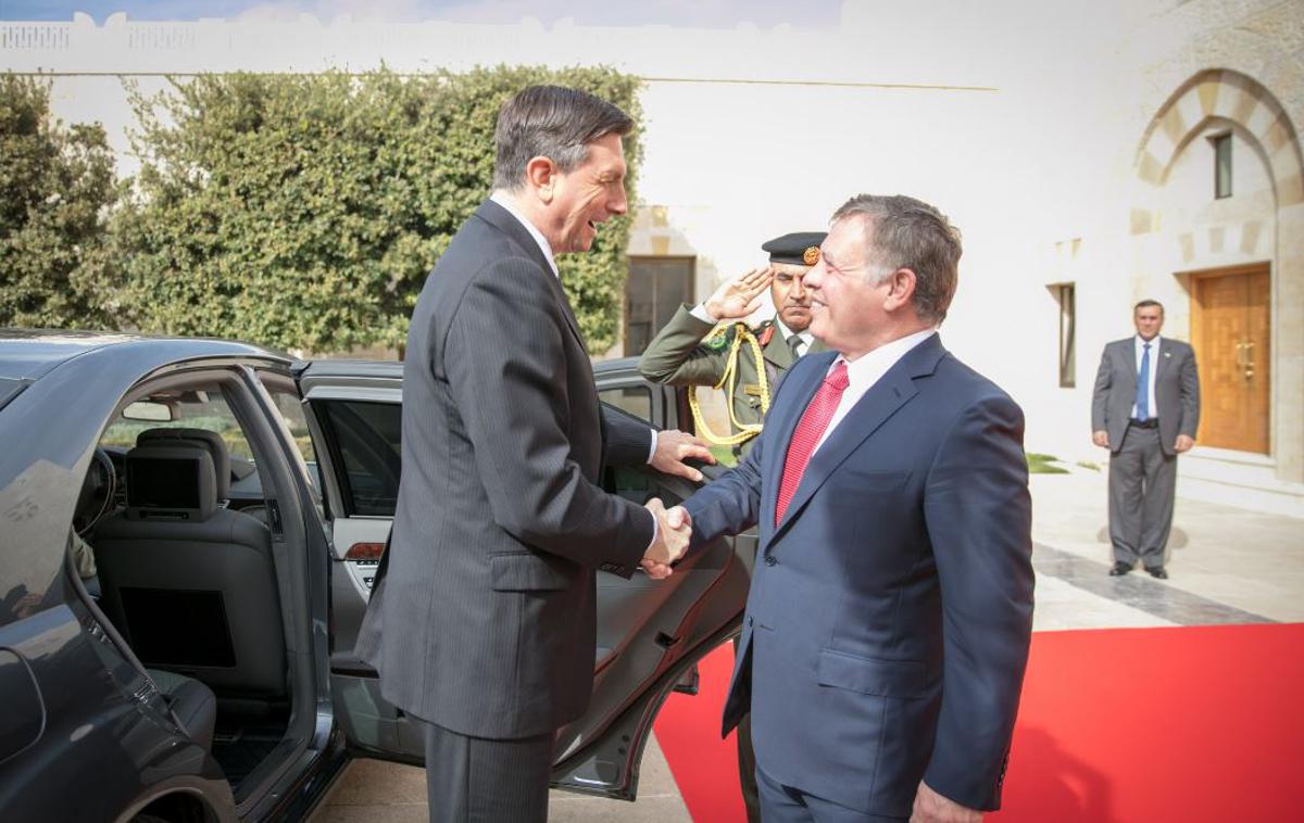 Borut Pahor Jordanija | Foto Twitter