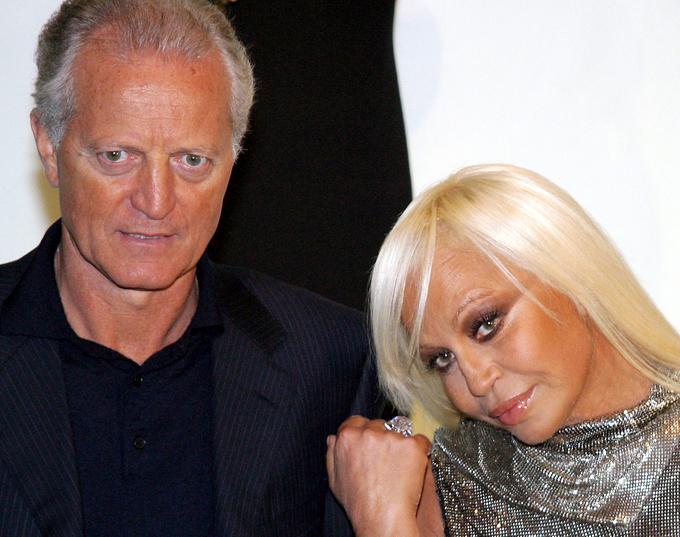 Santo in Donatella Versace | Foto: Reuters