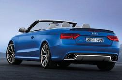 Audi RS5 cabrio – pristno dojemanje zvoka motorja V8