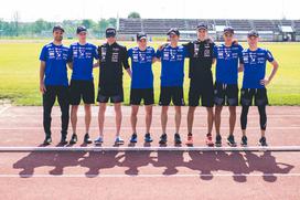 trening Kranj smučarski skakalci