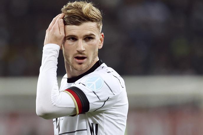 Timo Werner | Timo Werner v tej sezoni ne bo več soigralec Slovencev Kevina Kampla in Benjamina Šeška pri nemškem prvoligašu Leipzigu.  | Foto Reuters