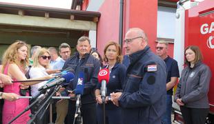 Hrvaški zunanji minister ob ogledu Pomurja napovedal možnost nadaljnje pomoči #foto