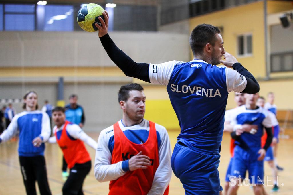 trening rokometna reprezentanca vojašnica